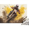 Motorrad Puzzle 1000 Teile Erwachsene Dirtbikes Motocross Puzzles Für Erwachsene Lernspiel Herausforderungsspielzeug 1000-teilige Puzzles Für Erwachsene 1000pcs (75x50cm)