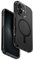 UNIQ Combat Phone Case Kompatibel mit Hybrid iPhone 16 (2024) 6.1, MAGCLICK Charging (Schwarz)