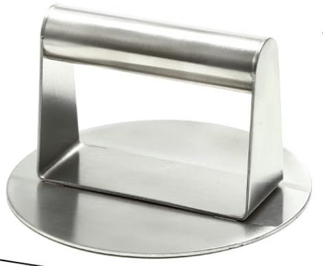 Asdirne Burgerpresse Lebensmittelqualität Edelstahl Burger Maker Antihaft Hamburgerpresse 15cm