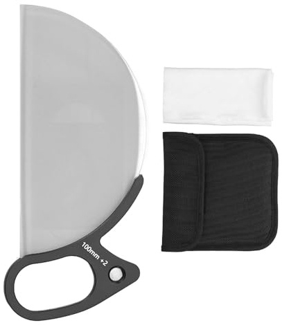 Dioptrienunschärfe Prismenfilter, 100 mm Hand Spezialeffektfilter mit Glatter Linse für Spiegelreflexkamera Fotografiezubehör, Geeignet für Videoaufnahmen und Porträtfotografie