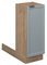 Vicco Isla de Cocina Fame-Line, Azul Claro-Gris, 30 cm sin encimera