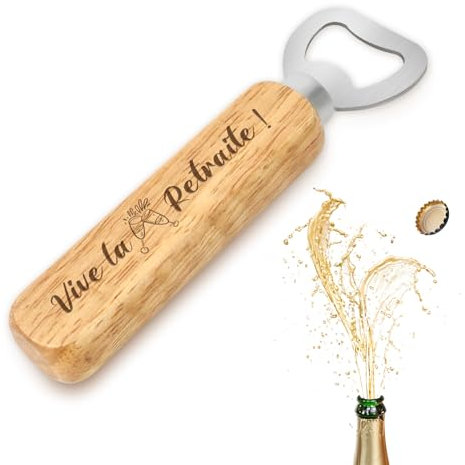 Cadeau Retraite Femme,Cadeau Départ Collègue,Vive la Retraite Décapsuleur,Cadeau Retraite Homme,Cadeau Retraite,Idée Cadeau Retraite Original,Cadeau Depart Retraite,Cadeau Depart Retraite Humoristique