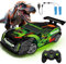 Ferngesteuertes Auto ab 3 4 5 6 Jahre, Dinosaurier Spielzeug mit Licht und Musik, 15KM/H 1/16 Ferngesteuerter Dinosaurier mit 2Akku 1 Stunde Spielzeit, 2.4GHz Fernsteuerung Auto Drift Car für Kinder