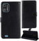 Tnviud Stand Retro Flip Leather Case Protector Bumper For XGODY X32 2025 5.5 Protection Phone Cover Skin Folio Wallet Magnetic (Black)