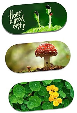 Vaguelly 3pièces Cache Webcam Laptop Protection Vie Privée Couverture Caméra Glissante Pour Ordinateur Tablette Et Smartphone