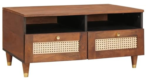 vidaXL Coffee table - A stylish, low piece of furniture for your living room. This cool, modern piece brings a great accent to your decor and also offers space for items.