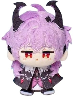 Jilijia Anime-Figur, Durin, Plüschkissen, weich, gefüllt, niedlich, Raiden Ei, Cartoon-Schlüsselanhänger, Anhänger, Rucksack, Dekoration, Sammlerstück für Fans, 12 cm