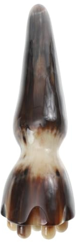 DECHOUS Gua Sha Massagegerät gegen Falten und Verspannungen aus Horn für Gesicht und Kopfhaut zur Muskelentspannung und Schabemassage Effektiver