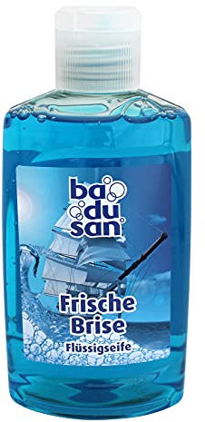 Badusan Flüssigseife Frische Brise 300 ml, flüssige Seife Handseife Seifenspender Handlotion