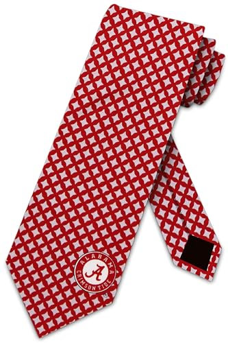 Eagles Wings Alabama Ties Crimson Tide Mens Neckties (Diamante Silk)