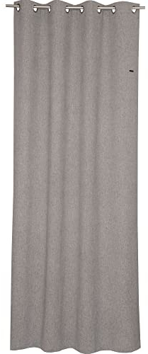 Esprit Harp Ösenschal, Polyester, Hellgrau, 250 x 140 cm