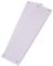 Placa de empuje de aluminio satinado liso para puerta, 30 cm x 7,5 cm (paquete de 2)