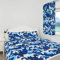 Zappi Co Blaue Armee Tarnung Reversible Kinder Bettwäsche Einzelbettbezug und Kissenbezug (200 x 200 cm) Kinderbettwäsche Set, Babybettwäsche