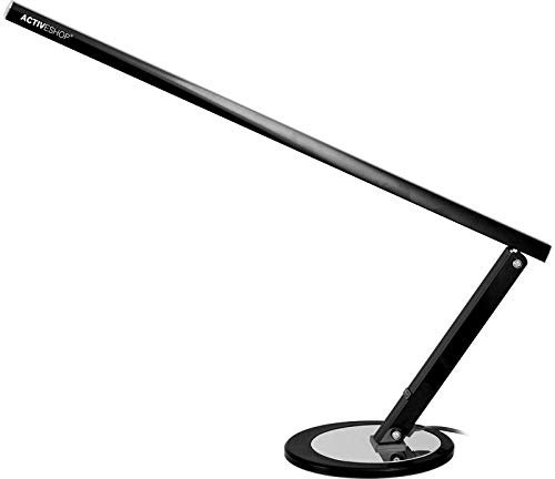Activeshop 20W Arbeitsplatzleuchte Leuchte Lampe Nagelstudio Slim Schwarz