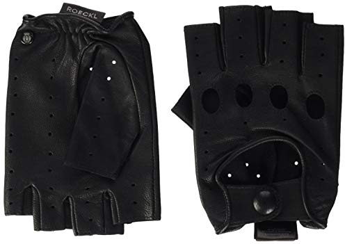 Roeckl Herren Palermo Autofahrer Handschuhe, Black, 8.5