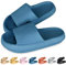 Cozislides Original Slippers Cloudyzz Schlappen Wolke Hausschuhe Gummi Home Slippers Badeschuhe rutschfeste Pantoletten Sommer Garten Badelatschen Flip Flops für Damen Herren Blau 40/41 EU