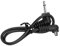 Annadue Flash Cable Flash Sync Cord Flash PC Sync Cable 3.5mm Jack Plug, with Screw Lock to Male Flash PC, Black