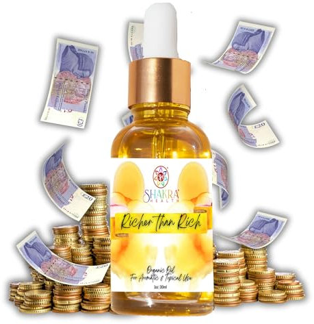 Körperöl, Massageöl & Daily Ritual Moisturizing Oil | Liebe, Selbstvertrauen, Geld & Erfolg Heidnische Zaubersprüche & Invokationen Manifest Beauty & Glück | Vegan, Bio, Natürlich (Riches)