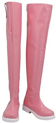 RUIRUICOS Card Captor Sakura Clear Card Cosplay Boots PU Leather Shoes Halloween Cosplay Prop Custom Made 34 FemaleSize