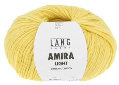 Lang Yarns - Amira Light 0014 gelb 50 g
