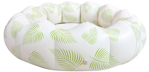 AirSwim Piscina inflable para bebés, piscina portátil para bebés de 0 a 3 años, niñas y niños, interior y exterior, jardín y patio trasero, fiesta acuática de verano, 35.4 x 9.8 pulgadas (hojas