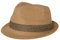 Comhats Chapeau de paille Panama Chapeau de soleil Fedora fait main pour homme, 16010_ kaki noir, XXL