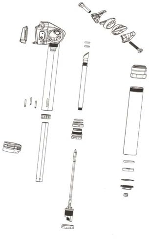 Rock Shox accessorio Stainless Keys SIZE1 Reverb XPLR QTY12