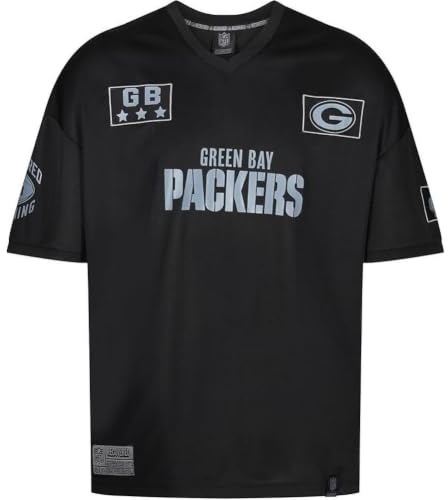 Recovered NFL Team Salute Black Military Oversized Mesh Limited Jersey Trikot