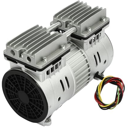 TaNeHaKi Portables Pompe à Vide sans Huile,550w Compresseurs d'air éLectriques, en Cuivre Pur pour sans Huile Laboratoire,9l Low Noise Compressor