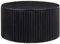 Beliani Couchtisch mit Stauraum Mango Holz schwarz rund ⌀ 70 cm modern Kirkwood