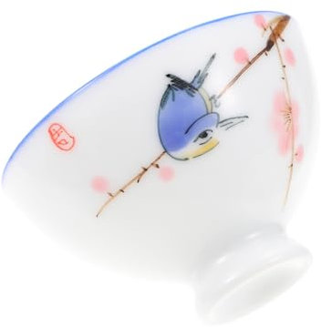 TOPBATHY Hand-Painted Ceramic Tea Cup Practical Creative Teaware Single Porcelain Cup for Personal Brewing and Decoration