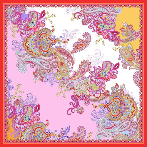 Roeckl Flower Fusion 130x130 Tuch, 9330 Multi Lotus, ONE Size