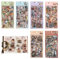 YZROHYI 36 Blatt Vintage Sticker Scrapbook,Journaling Sticker Aesthetic,Aufkleber Scrapbooking Kinder,Scrapbooking Zubehör Set,Handyhülle Stickers Laptop,Bastelpapier Retro,Fotoalbum Stickers