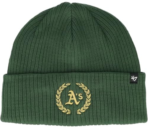 Green Oakland Athletics Cuffed Knit Hat by New Era