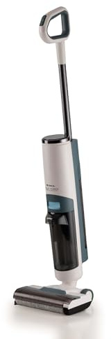 Ariete 2483 Aqua Force Wash & Vacuum Smart, Balai Aspirateur Laveur avec Fonction de Nettoyage, Élimine les Poils d'Animaux, pour les Saletés Liquides et Sèches, 700 ml, Accessoires Inclus