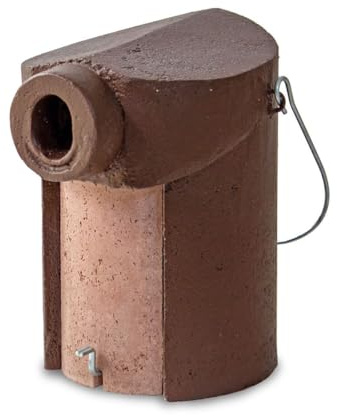 Naturschutzprodukt Vogel Nisthöhle Nistkasten Vogelhöhle Typ 3SV oval Flugloch 32 x 45 mm