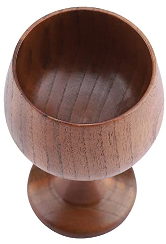 Haofy Weinkelch aus Holz, Premium-Tasse aus Massivholz für Kaffee und Tee, Ideal für Rustikale Veranstaltungen und Zusammenkünfte