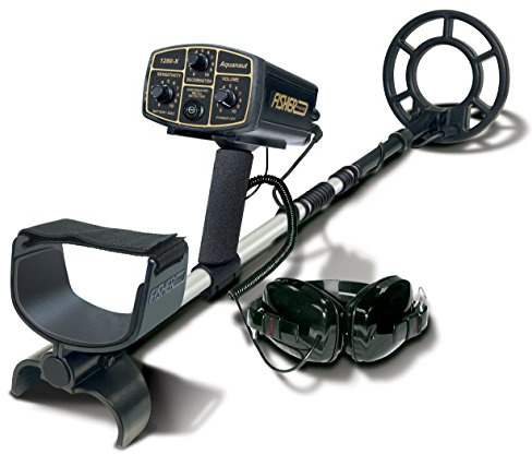 Fisher 1280-X Aquanaut Metal Detector, 8 Spider Coil, Waterproof to 250 Feet, Discrimination Control, Saltwater & Freshwater Capability, Lightweight Design for Beach, Surf, and Diving