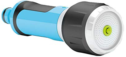 Cellfast Einfache Multifunktionsbrause ERGO™ ABS-Kunststoff, hochklassige, ergonomische Brause mit stufenloser Regulierung, 53-310