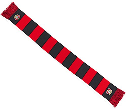 Flaggenfritze Schal Bayer 04 Leverkusen - 17 x 150 cm, + gratis Aufkleber
