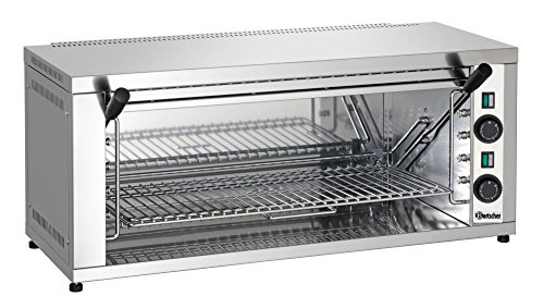 Elektro-Salamander S70 höhenverstellbarer Rost, 2 Heizzonen - 100528