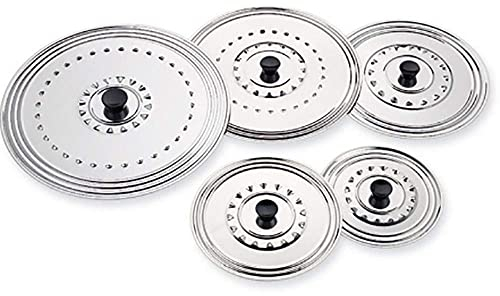 Ilsa Tapa INOX, 36 cm, Acero Inoxidable, Plateado