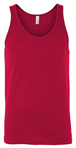 Unisex Jersey Tank Top - Farbe: Red - Größe: XL