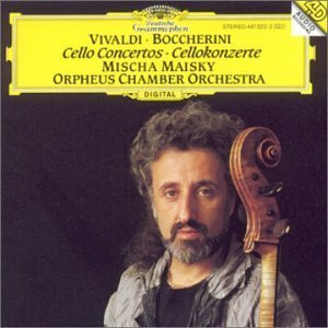 Vivaldi, Boccherini: Cello Concertos Import Edition by Maisky, Orpheus Chamber Orchestra (1995) Audio CD