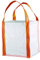 Feldtmann Polypropylene Mini-Gartentasche mit 2 Schlaufen, Kapazität 300 kg, 40cm x 40cm x 45cm, Weiß