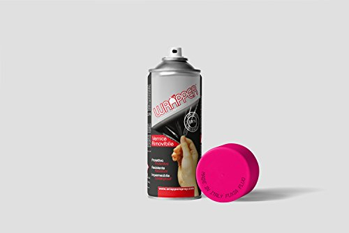 wrapper 400WRAPPER2711 400 ml Sprüh Folie Ablösbar Lackieren, Neon Pink