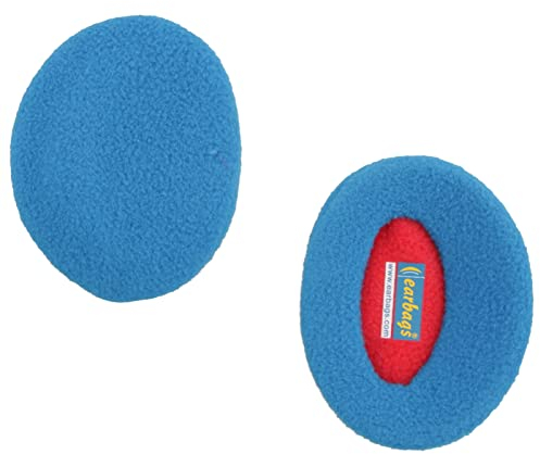 Earbags Bandlosen Ohrwärmers/Blau Vlies Earmuffs - Klein