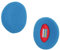 Earbags Bandlosen Ohrwärmers/Blau Vlies Earmuffs - Klein