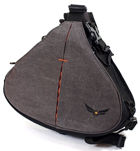 Firmcam Gleann Bag Sling Kameratasche, Fotorucksack, Fototasche - Slingbag für Spiegelreflex-Kameras, Bridgekameras und Kompaktkameras