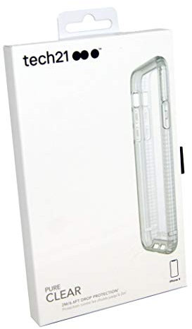 Tech21 Cases Genuine for Apple iPhone X/XS - Pure Clear
